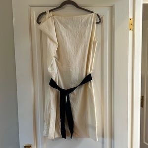 Bottega Veneta white dress with belt